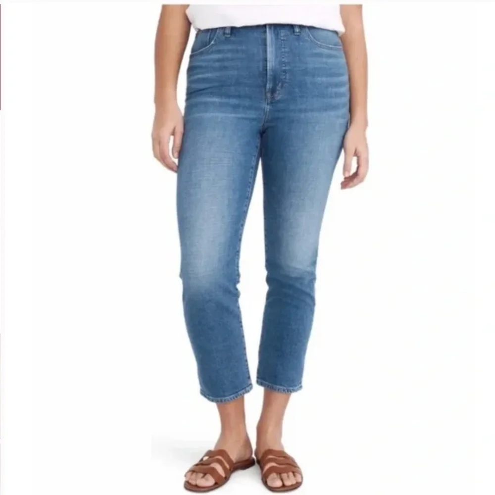 Madewell The Perfect Vintage Crop Jeans in Alstyne Wash Size 27